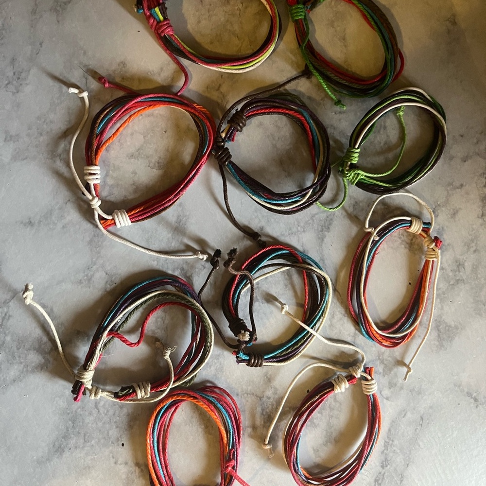 Leather bracelets